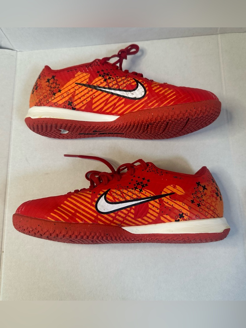 Nike Air Zoom Mercurial Vapor 15 Academy MDS IC Indoor Soccer Shoes 4 kids - Picture 3 of 8